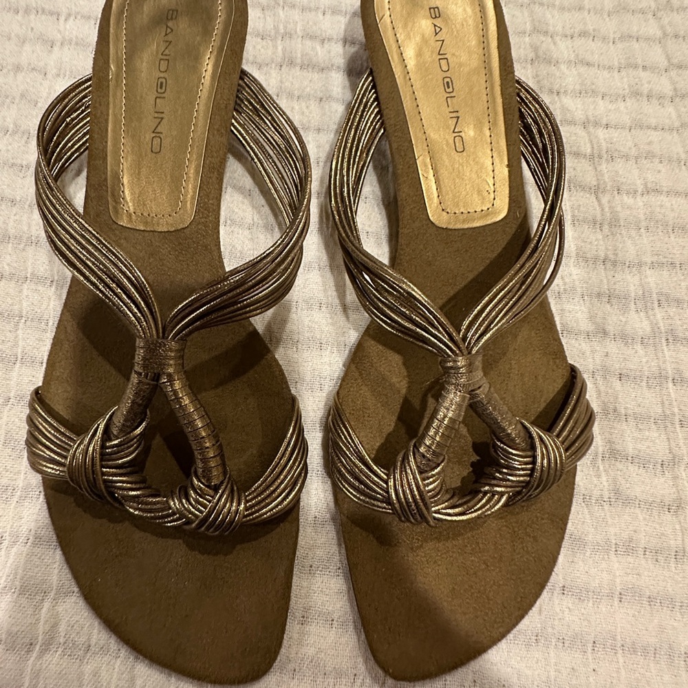 Kitten heel sandals